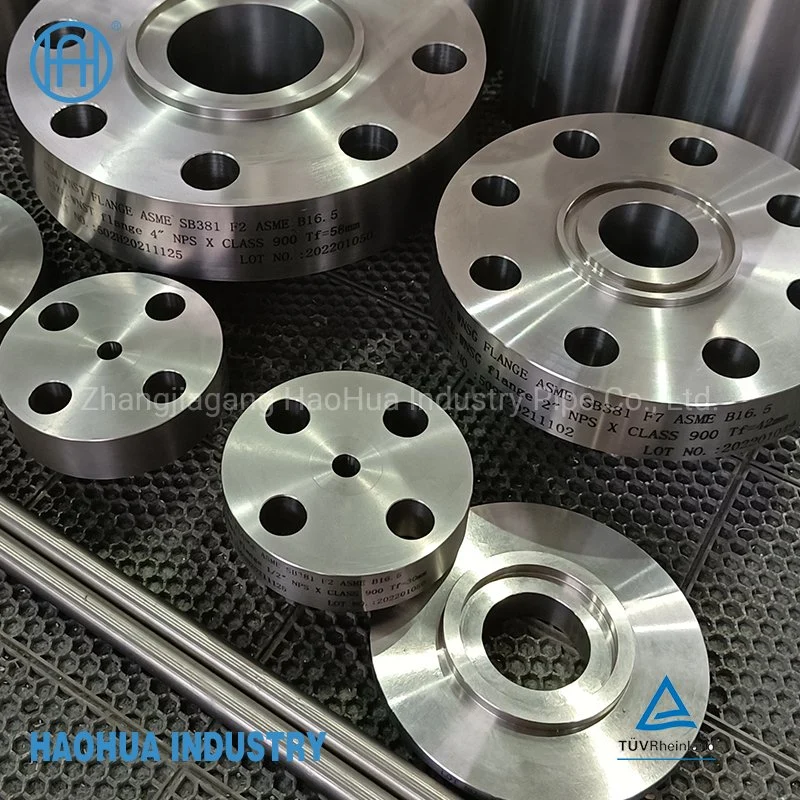 ANSI B16.5 ASME B16.5 Titanium Threaded Reducing Flange Th Pipe Flange