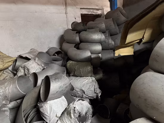 Plan-/Plattenflansche aus Edelstahl mit flacher Fläche