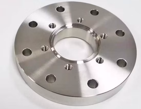 Maßgeschneiderte Fittings aus SS316 304-Stahl, CF-Nulllängen-Reduzierflansch mit eingeschlossenen Löchern
